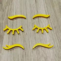 unicorn eyelashes for cakes/unicorn eyelashes