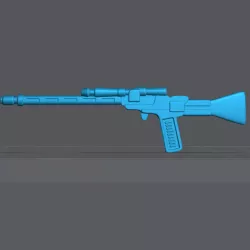 VINTAGE STAR WARS KENNER IG-88 RIFLE
