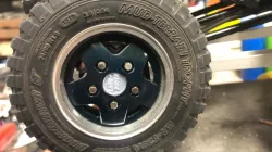 Wheel centre caps 1/10 LAND ROVER /RANGE ROVER