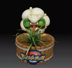 Whimsicott - PLANTER VERSION - Fan Art - POKÉMON FIGURINE - 3D PRINT MODEL