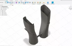 1/32 F-4 Phantom Seamless Intake Tube
