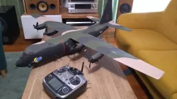 1:32 Scale C-130 Hercules RC Model for Vase Mode Printing