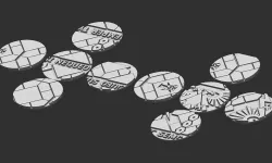 32mm Round Bases and Base Tops - Imperial Palace