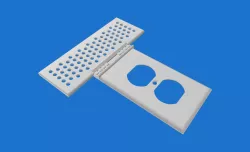 3D Foldable Hinged Outlet Shelf