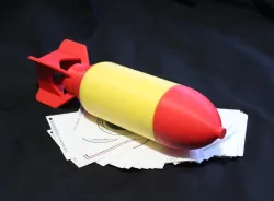 3D Sticker Bomb Stickers Storage Container
