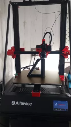 Alfawise U20 - Trianglelab E3D V6 Direct Drive Extruder Stand