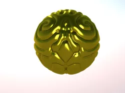 Ancient golden Pokéball