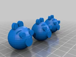 Angry bird pig's