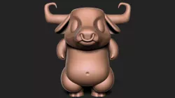 Angry bull