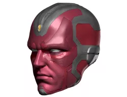 Avengers Vision Mask Helmet Cosplay display piece