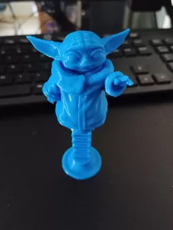 Baby Yoda BobbleHead - Get from Printables