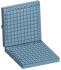 Battleship Game Board & Box