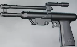 Blaster from Mandalorian