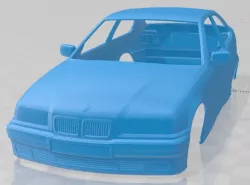 BMW 3 Series E36 Compact 1994 Printable Body Car