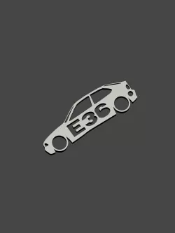 bmw e36 compact keychain