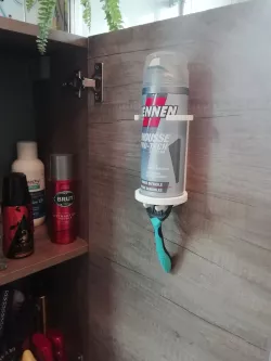 bomb and razor holder