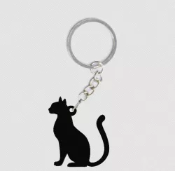 Cat key ring