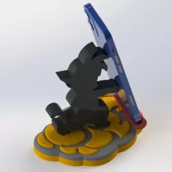 Child Goku Cell Phone Holder