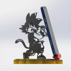 Child Goku Cell Phone Holder