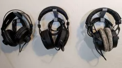 Command Strip Headphone Hanger