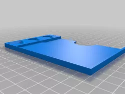 Commander tray with slot for partner or companion