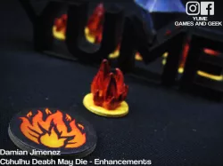 Cthulhu Death May Die board game enhancements 3D Print Fire