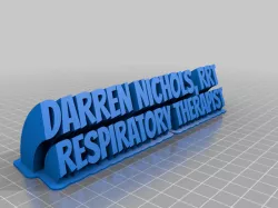 DARREN NAME PLATE