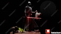 Darth Vader, Ewok and Grogu