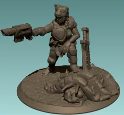 Deathworld Space Sergeant