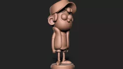 Dipper Gravity Falls with base