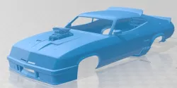 Falcon GT Coupe Interceptor Mad Max 1979 Printable Body Car