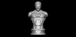 Fanart HAL JORDAN - GREEN LANTERN - Bust