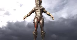 Female Atlantean Warrior Statue 1