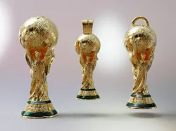 FIFA Cup Pendant Keychain