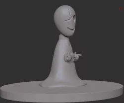 File 3D Gaster from UNDERTALE