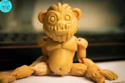 Flexi Monkey Print in Place