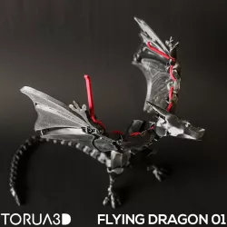 FLYING DRAGON 01 - ARTICULATED FLYING DRAGON