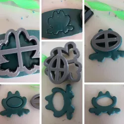 Frog/Toad Shaker sugar cookie cutters