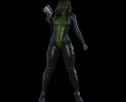 GAMORA SEXY GUARDIANS OF THE GALAXY MARVEL