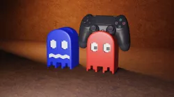 ghosts of pacman joystick