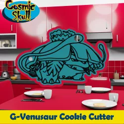 Gigantamax Venusaur Cookie Cutter