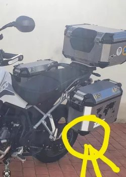 Givi motorcycle case corner protector