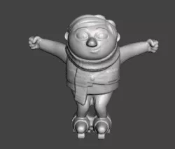 gru my favorite villain .stl .obj minion