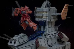 Gunpla diorama _ Battleship (EFF ver)
