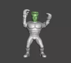 HASBRO IVAN DRAGO ARTICULATED .OBJ .STL