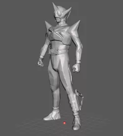 Kamen Rider Kick Hopper 3D Model