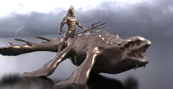 King of Atlantis Dinosaur Mount 2