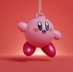 Kirby - Christmas Ornament