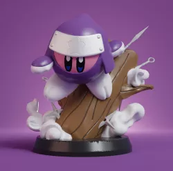 Kirby Ninja Figure