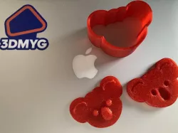 Koala mold for bath bombs